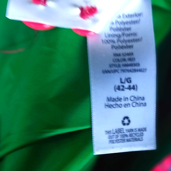 Christmas Blazer/Jacket Holiday Time Sports Jacket. 42-44 L Closet - Picture 7 of 11